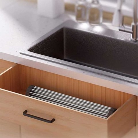 SUSZARKA OCIEKACZ ZWIJANY MATA STALOWA NA ZLEWOZMYWAK KINGHOFF KH-1903 Kinghoff