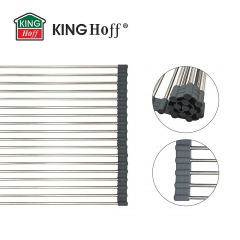 SUSZARKA OCIEKACZ ZWIJANY MATA STALOWA NA ZLEWOZMYWAK KINGHOFF KH-1903 Kinghoff