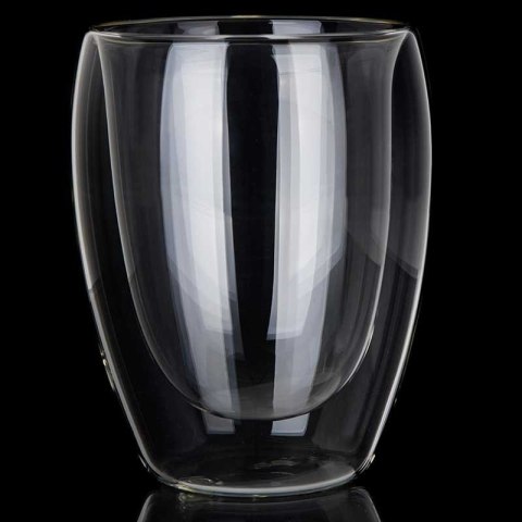 SZKLANKA TERMICZNA 300ml Z PODWÓJNĄ SCIANKĄ DO KAWY NAPOJÓW Banquet