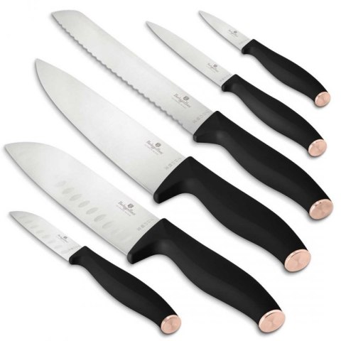 ZESTAW 6 NOŻY BERLINGER HAUS BH-2949 BLACK ROSE Berlinger haus