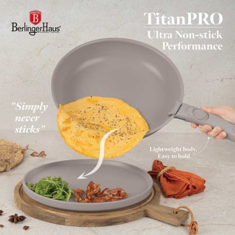 ZESTAW GARNKÓW TYTANOWYCH 9 ELEM. BERLINGER HAUS BH-8255 TAUPE Berlinger haus