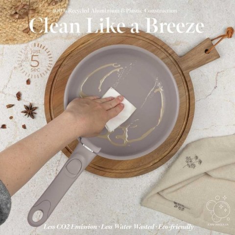 ZESTAW GARNKÓW TYTANOWYCH 9 ELEM. BERLINGER HAUS BH-8255 TAUPE Berlinger haus