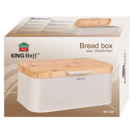 CHLEBAK STALOWY Z BABUSOWĄ POKRYWĄ KINGHOFF KH-1928 Kinghoff