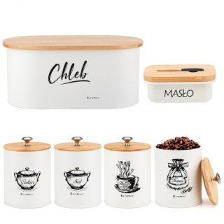 CHLEBAK Z ZESTAWEM POJEMNIKÓW I MASELNICZKA E-6080 Elitehoff