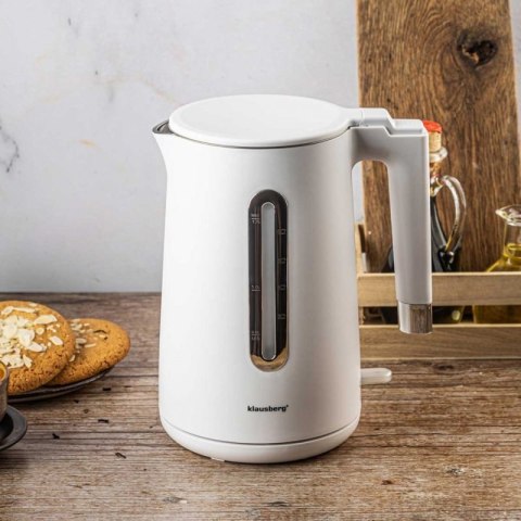 CZAJNIK ELEKTRYCZNY 1,7L KLAUSBERG KB-7890 BIAŁY Klausberg