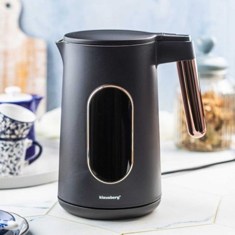 CZAJNIK ELEKTRYCZNY 1,7L KLAUSBERG KB-7892 LED REGULACJA TEMPERATURY Klausberg