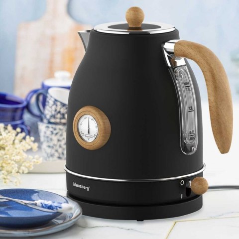 CZAJNIK ELEKTRYCZNY 1,7L Z TERMOMETREM KLAUSBERG KB-7907 RETRO Klausberg