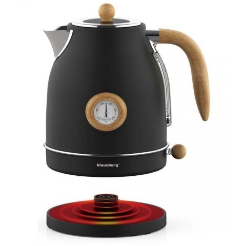 CZAJNIK ELEKTRYCZNY 1,7L Z TERMOMETREM KLAUSBERG KB-7907 RETRO Klausberg