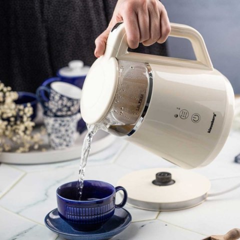 CZAJNIK ELEKTRYCZNY 1L KLAUSBERG KB-7893 LED REGULACJA TEMPERATURY Klausberg