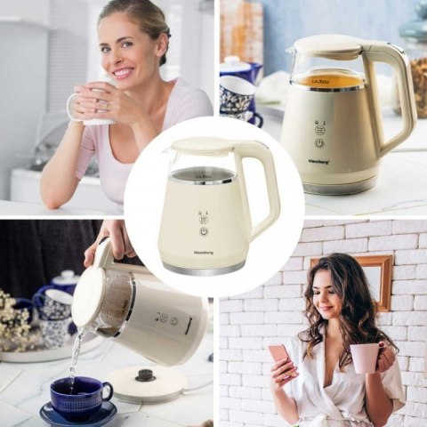 CZAJNIK ELEKTRYCZNY 1L KLAUSBERG KB-7893 LED REGULACJA TEMPERATURY Klausberg