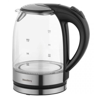 CZAJNIK ELEKTRYCZNY SZKLANY 1,7L KLAUSBERG KB-7886 LED Klausberg