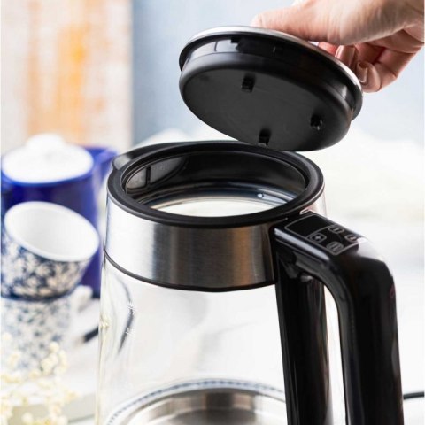 CZAJNIK ELEKTRYCZNY SZKLANY 1,7L KLAUSBERG KB-7888 LED RGB Klausberg