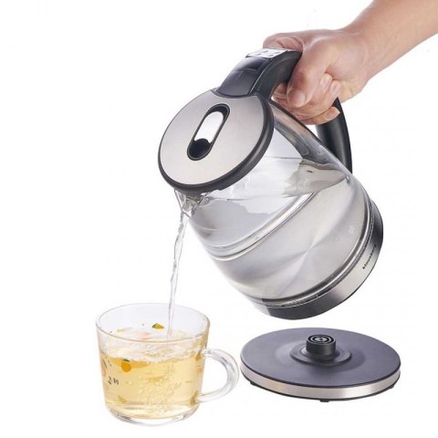 CZAJNIK ELEKTRYCZNY SZKLANY 1,8L KLAUSBERG KB-7887 LED RGB Klausberg