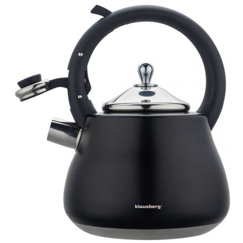 CZAJNIK STALOWY Z GWIZDKIEM 2,8L KLAUSBERG KB-7918 Klausberg
