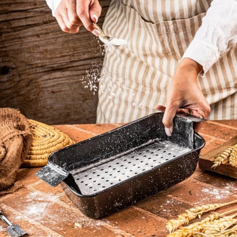 FORMA KEKSÓWKA DO CHLEBA 24x13,5cm Z WKŁADKĄ KINGHOFF KH-1953 Kinghoff