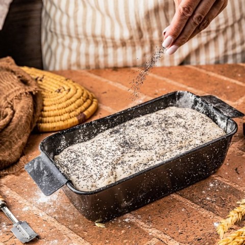 FORMA KEKSÓWKA DO CHLEBA 24x13,5cm Z WKŁADKĄ KINGHOFF KH-1953 Kinghoff