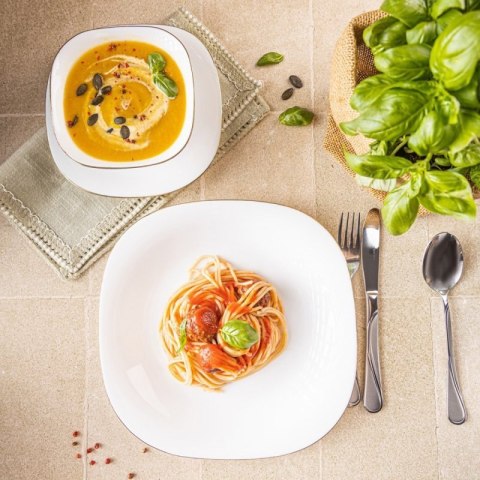 KOMPLET OBIADOWY TOPAZ DLA 6 OSÓB 18 ELEM. KINGHOFF KH-1923 Kinghoff