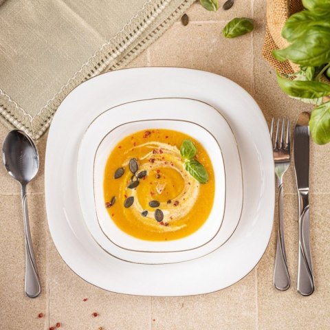 KOMPLET OBIADOWY TOPAZ DLA 6 OSÓB 18 ELEM. KINGHOFF KH-1923 Kinghoff