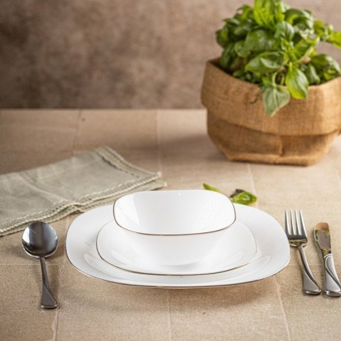 KOMPLET OBIADOWY TOPAZ DLA 6 OSÓB 18 ELEM. KINGHOFF KH-1923 Kinghoff