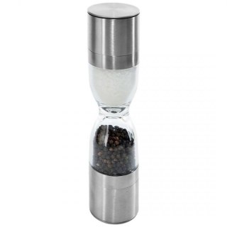 PODWÓJNY MŁYNEK KLEPSYDRA DO PIEPRZU I SOLI ORION 130181 Orion