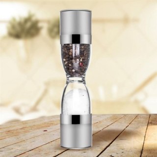 PODWÓJNY MŁYNEK KLEPSYDRA DO PIEPRZU I SOLI ORION 130181 Orion