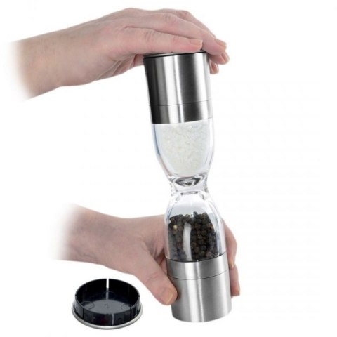 PODWÓJNY MŁYNEK KLEPSYDRA DO PIEPRZU I SOLI ORION 130181 Orion