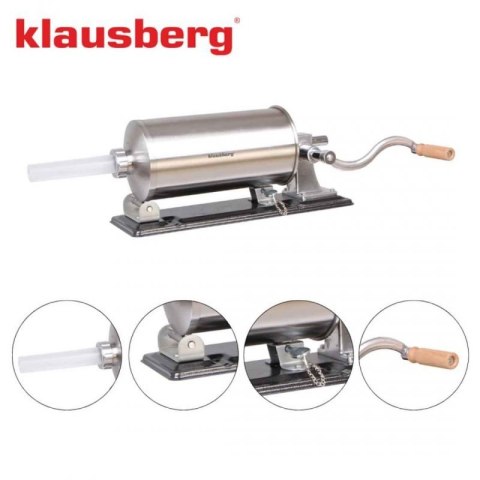 RĘCZNA NADZIEWARKA DO KIEŁBASY 5kg KLAUSBERG KB-7929 Klausberg