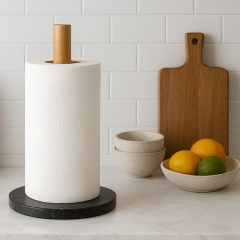 STOJAK NA RĘCZNIKI PAPIEROWE Z MARMUROWĄ PODSTAWĄ 3380 Brunbeste