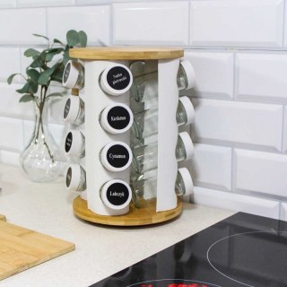 STOJAK OBROTOWY NA PRZYPRAWY 16 POJEMNIKÓW 2863 Brunbeste