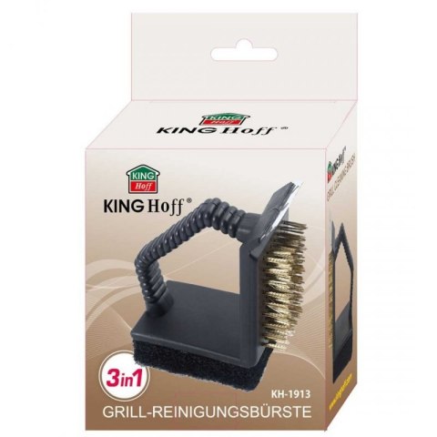 SZCZOTKA 3w1 DO CZYSZCZENIA RUSZTU GRILLA KINGHOFF KH-1913 Kinghoff