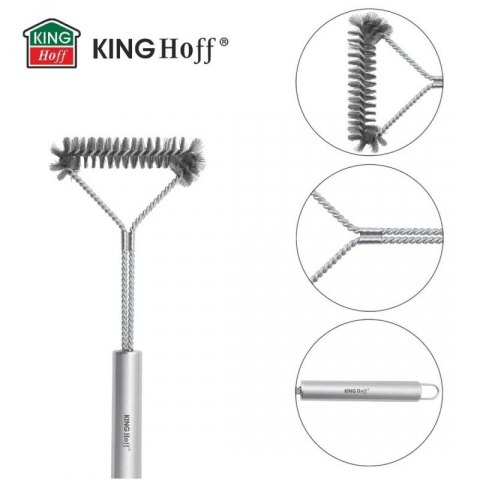 SZCZOTKA STALOWA DO CZYSZCZENIA RUSZTU GRILLA KINGHOFF KH-1915 Kinghoff