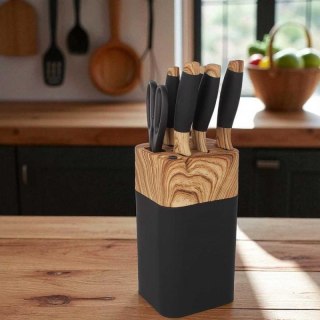 ZESTAW NOŻY KUCHENNYCH W STOJAKU Z OSTRZAŁKĄ 3775 Brunbeste