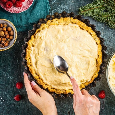 BLACHA FORMA DO TARTY Ø28cm KINGHOFF KH-1956 Kinghoff