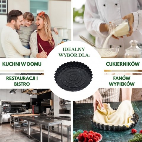 BLACHA FORMA DO TARTY Ø28cm KINGHOFF KH-1956 Kinghoff