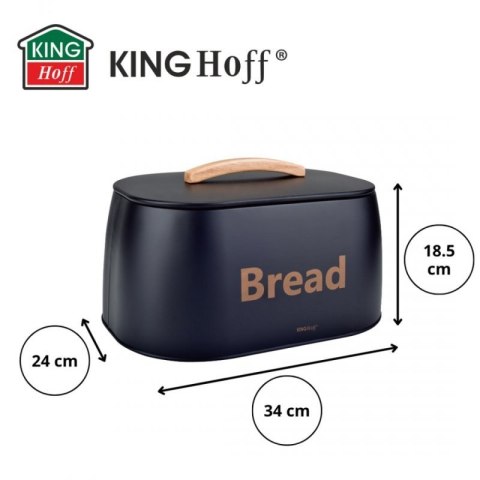CHLEBAK POJEMNIK STALOWY NA PIECZYWO KINGHOFF KH-1946 Kinghoff