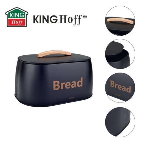 CHLEBAK POJEMNIK STALOWY NA PIECZYWO KINGHOFF KH-1946 Kinghoff