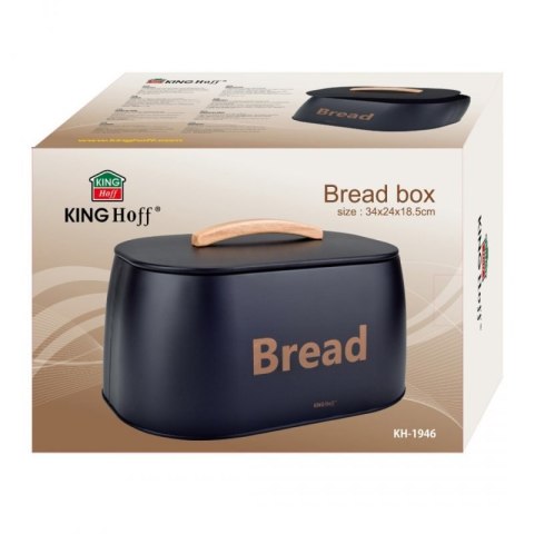 CHLEBAK POJEMNIK STALOWY NA PIECZYWO KINGHOFF KH-1946 Kinghoff