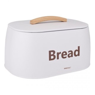 CHLEBAK POJEMNIK STALOWY NA PIECZYWO KINGHOFF KH-1947 BIAŁY Kinghoff