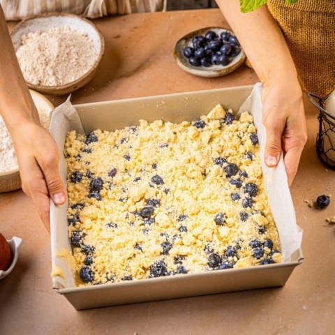 FORMA BLACHA KWADRATOWA DO CIASTA 24x24cm KINGHOFF KH-1974 Kinghoff