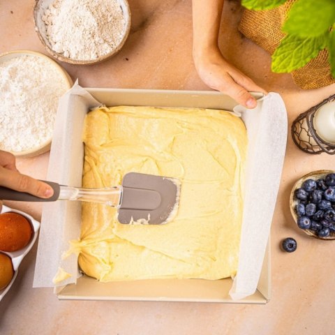 FORMA BLACHA KWADRATOWA DO CIASTA 24x24cm KINGHOFF KH-1974 Kinghoff