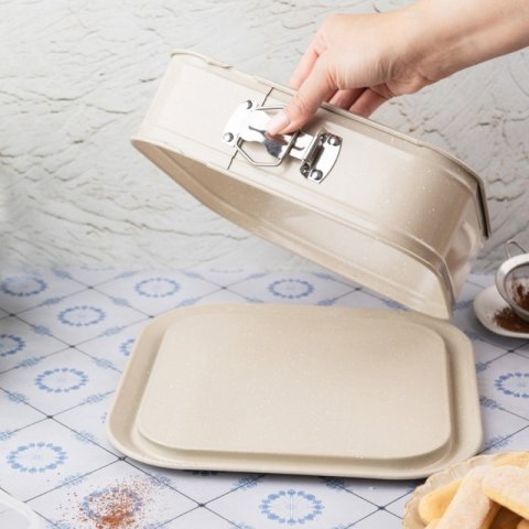 FORMA BLACHA KWADRATOWA ROZPINANA DO CIASTA 27,5x27,5cm KINGHOFF KH-1977 Kinghoff