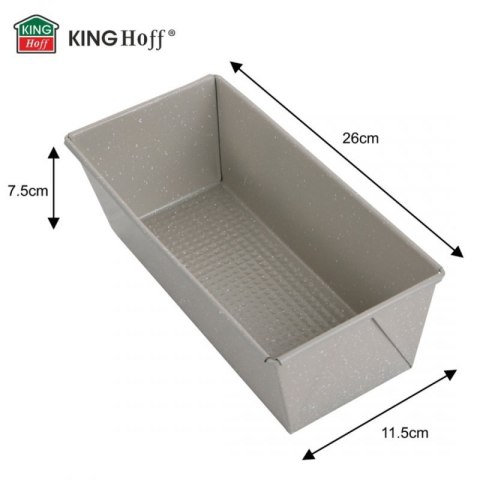 FORMA KEKSÓWKA DO CHLEBA PASZTETU 26x11,5cm KINGHOFF KH-1971 Kinghoff