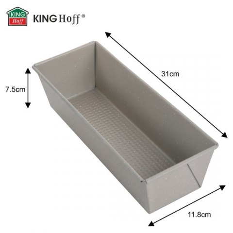 FORMA KEKSÓWKA DO CHLEBA PASZTETU 31x11,8cm KINGHOFF KH-1972 Kinghoff