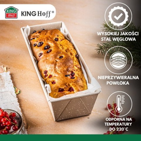 FORMA KEKSÓWKA DO CHLEBA PASZTETU 35x11,5cm KINGHOFF KH-1973 Kinghoff