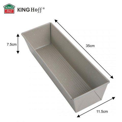 FORMA KEKSÓWKA DO CHLEBA PASZTETU 35x11,5cm KINGHOFF KH-1973 Kinghoff