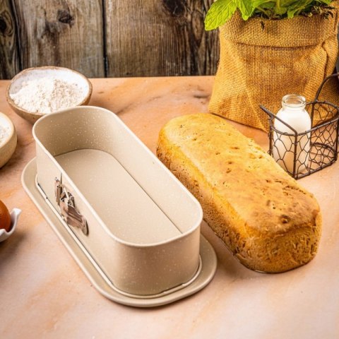 FORMA KEKSÓWKA DO CHLEBA ROZPINANA 34,5x15,5cm KINGHOFF KH-1976 Kinghoff