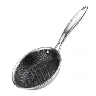 PATELNIA STALOWA 16cm Z POWŁOKĄ PLASTER MIODU E-7543 Elitehoff