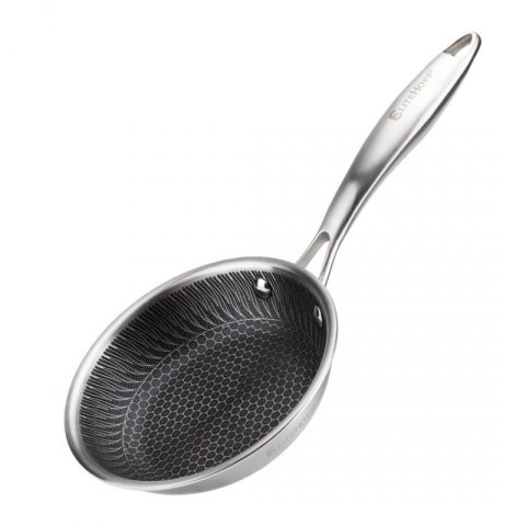 PATELNIA STALOWA 16cm Z POWŁOKĄ PLASTER MIODU E-7543 Elitehoff