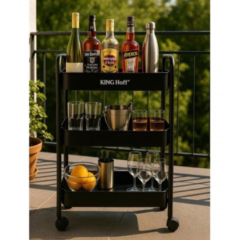 REGAŁ BAREK MOBILNY WIELOFUNKCYJNY KINGHOFF KH-1941 Kinghoff