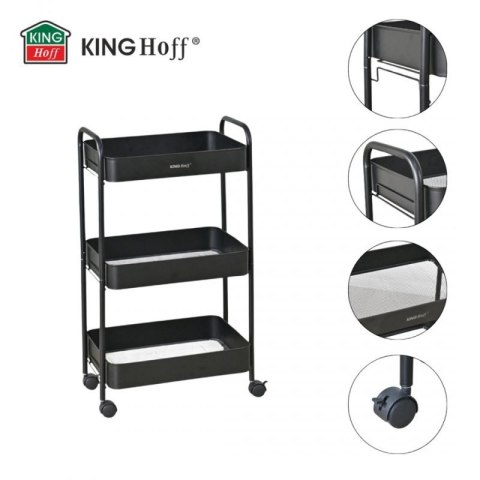 REGAŁ BAREK MOBILNY WIELOFUNKCYJNY KINGHOFF KH-1941 Kinghoff